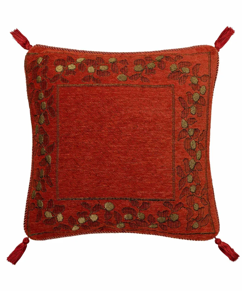 Μαξιλαροθήκη Διακόσμησης Silk Fashion 510 Κεραμιδί 45x45