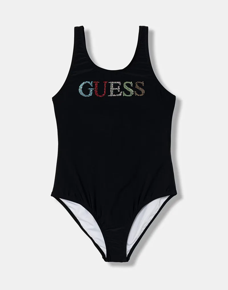GUESS ONE PIECE SWIMSUIT ΦΟΡΜΑΚΙ ΠΑΙΔΙΚΟ GIRL J6GZ29KCA60-JBLK JetBlack