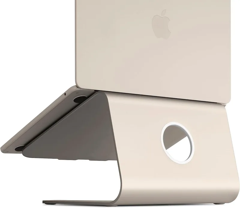 Rain Design mStand - Βάση Αλουμινίου για Laptop έως 17" - Starlight (891607000391)