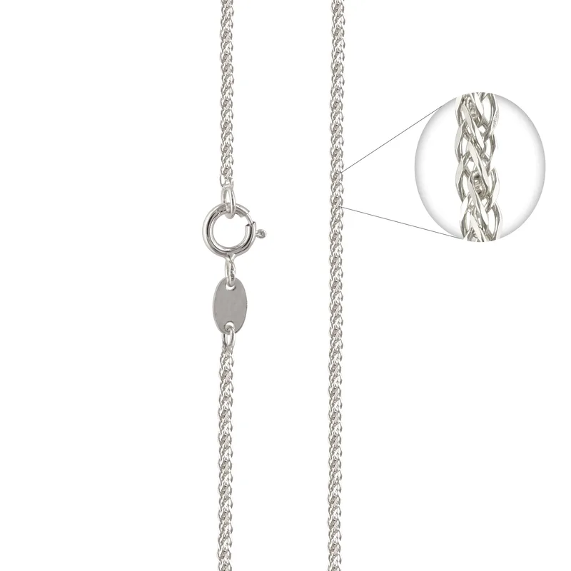 Λευκόχρυση Αλυσίδα Σπίγγα #1 AL107 k14 50cm
