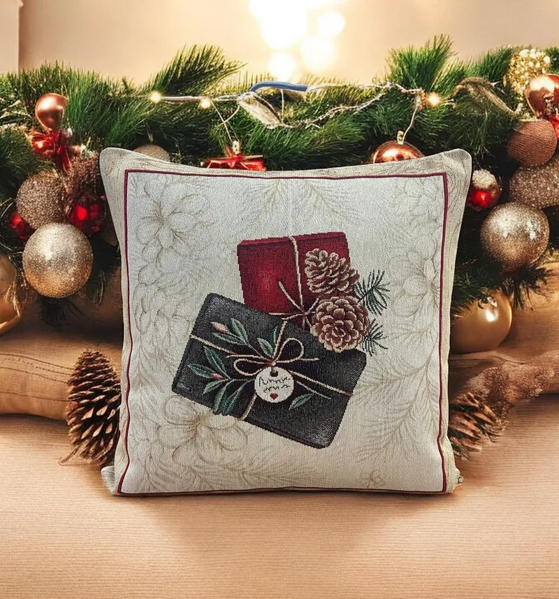 ΧΡΙΣΤΟΥΓΕΝΝΙΑΤΙΚΗ ΜΑΞΙΛΑΡΟΘΗΚΗ XMAS BOX GOLD A 45Χ45 LH2037212-1