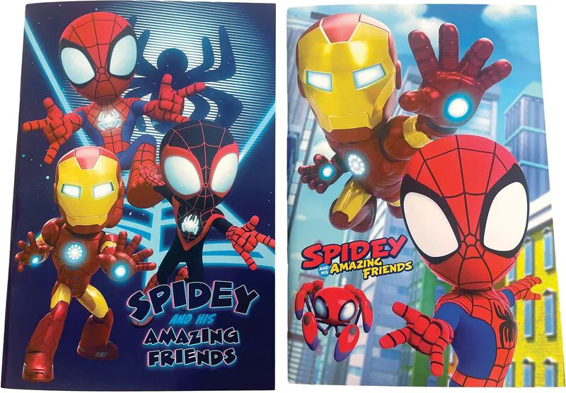 Spidey Τετράδιο 17x25-2 Σχέδια-1Τμχ (337-12400)