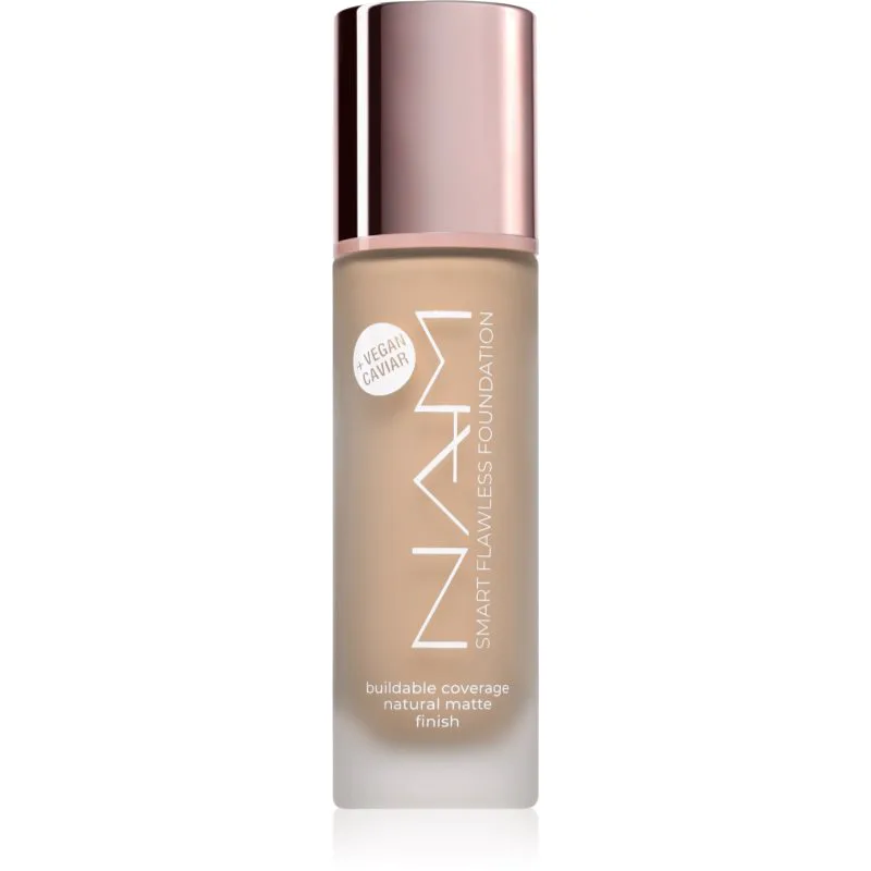 NAM Smart Flawless μακράς διαρκείας ματ μεικ απ απόχρωση 7 Warm Μπεζ 30 ml