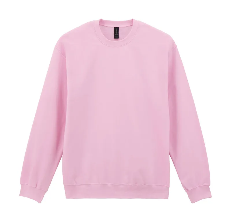 Φούτερ Crewneck SF000 Gildan Softstyle Midweight Fleece Light Ροζ