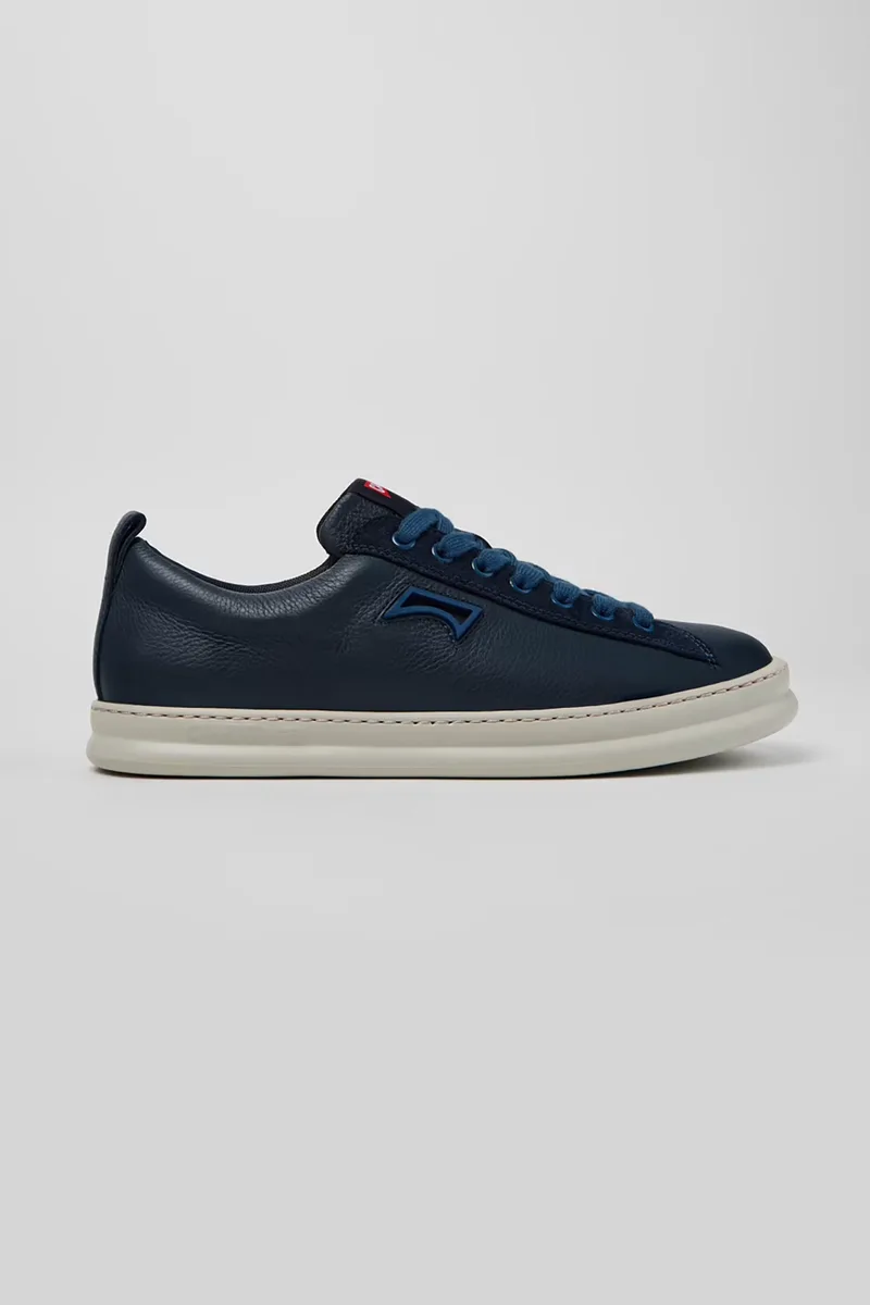 Camper ανδρικά δερμάτινα sneakers "Runner" - K101052-006 Μπλε Σκούρο