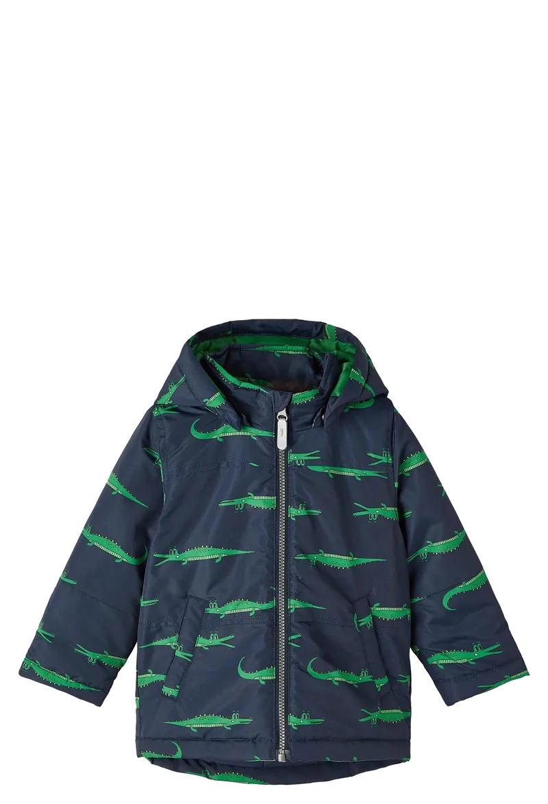 Μπουφάν Name It Max Crocodile 13218217-Dark Sapphire Αγόρι