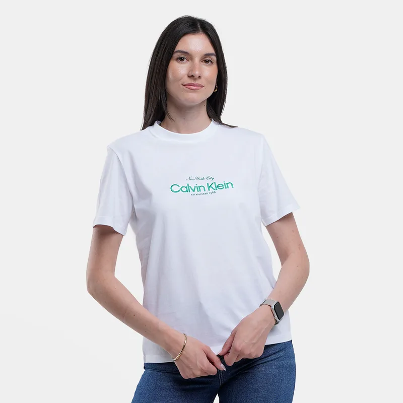 Calvin Klein Classic NYC Logo Γυναικείο T-Shirt (9000271157_1726)
