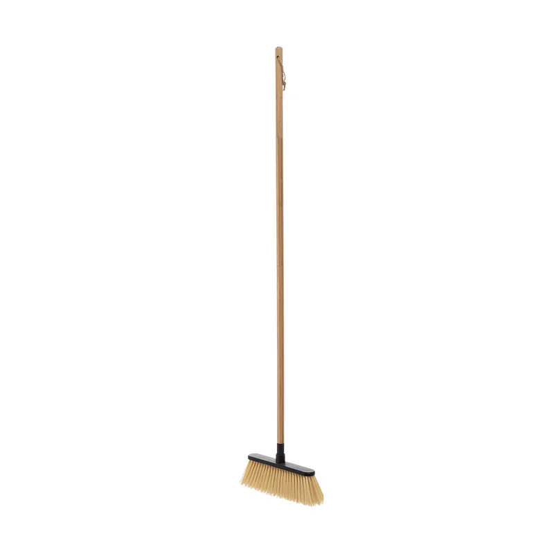 Estia σκουπα με κονταρι bamboo essentials black 04-14292