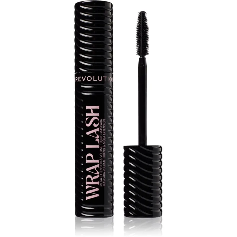 Revolution Wrap Lash μάσκαρα για όγκο απόχρωση Ultra Black 8.5 ml