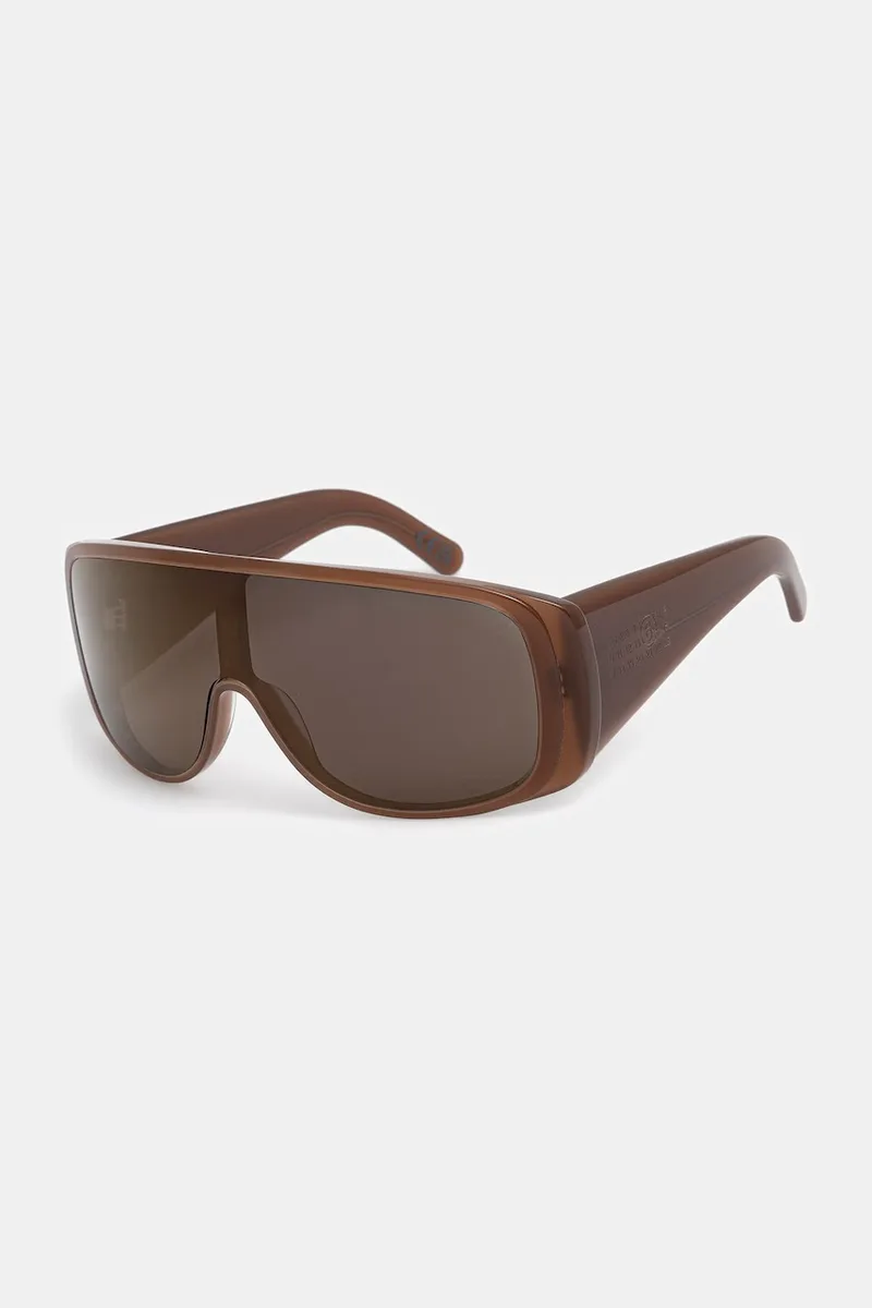 MM6 Maison Margiela γυαλιά ηλίου MARGIELA MASK BROWN