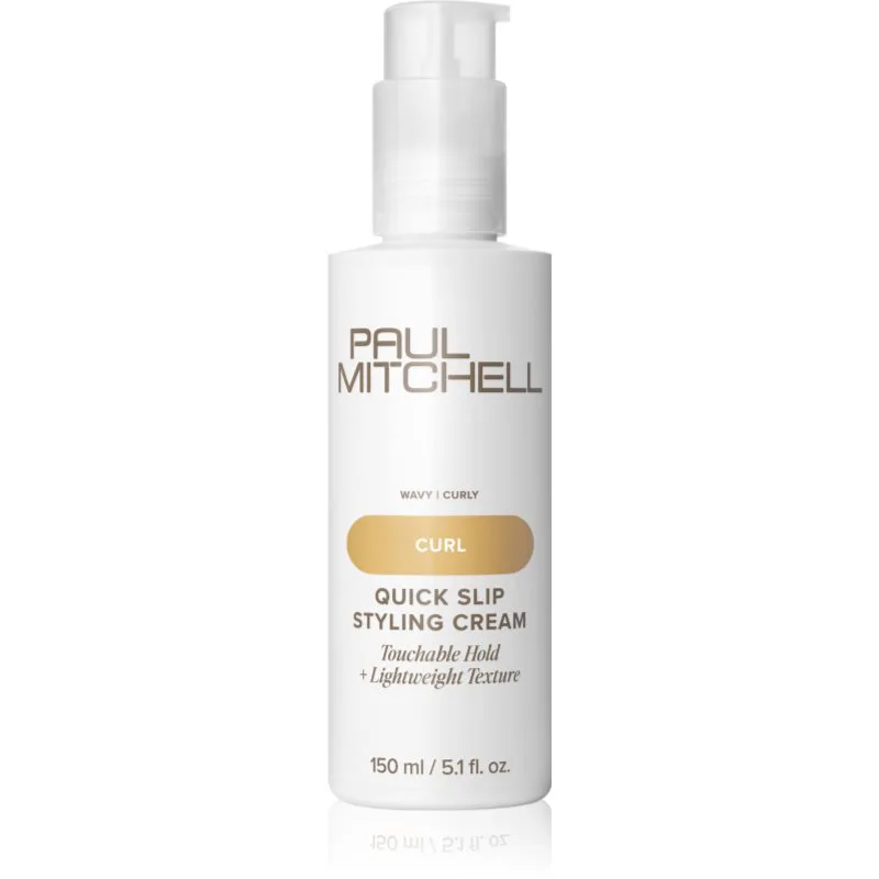 Paul Mitchell Curl Quick Slip Styling Cream στάιλινγκ κρέμα για σπαστά και σγουρά μαλλιά 150 ml