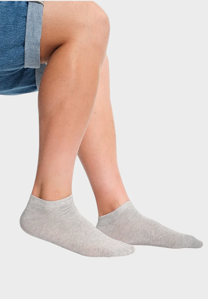 Σοσόνια Unisex Γκρι Βαμβακερά Pack 12 Τεμαχίων SDK01-Γκρι