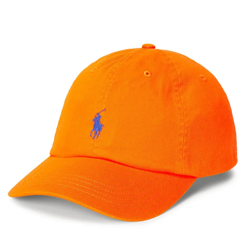 Καπέλο Jockey Polo Ralph Lauren Cls Sprt Cap 211912843009 Πορτοκαλί