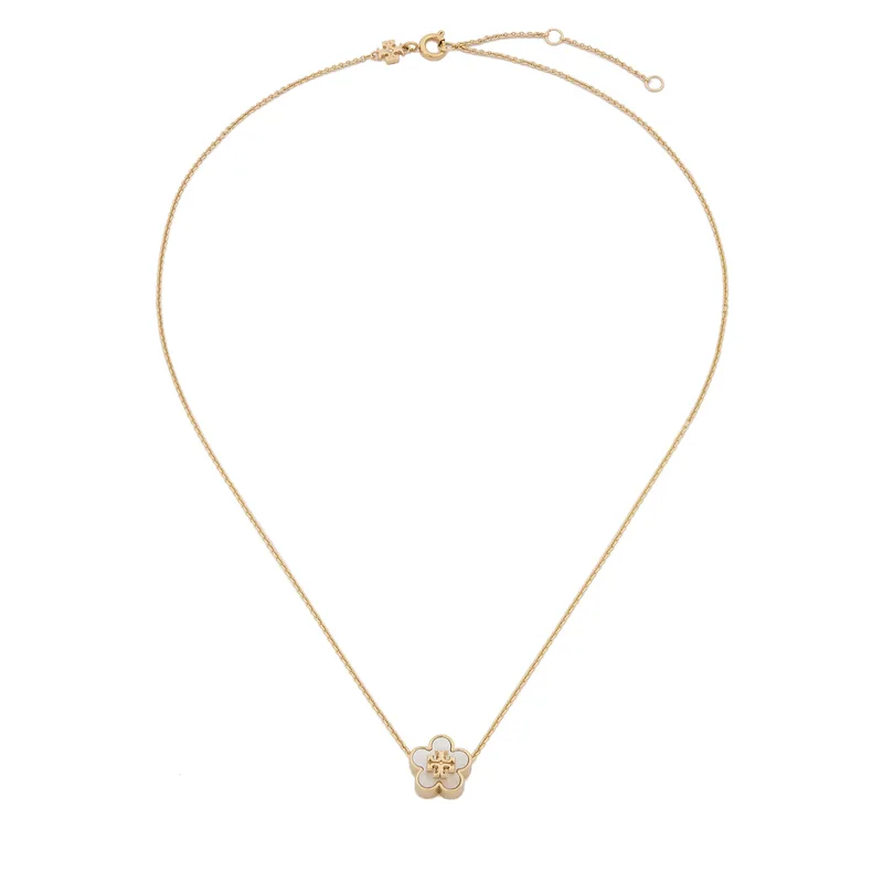 Κολιέ Tory Burch Kira Flower 158996 Χρυσό