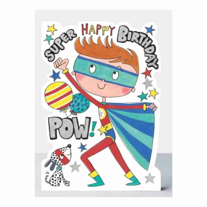 STAR22 ΚΑΡΤΑ R.E.D. Birthday Superhero
