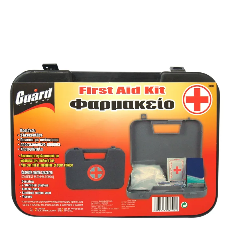 Φαρμακείο Kit Αυτοκινήτου Απλό Guard 300