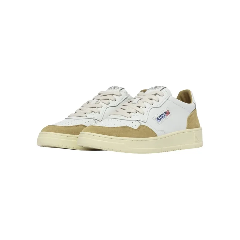 Xαμηλά Sneakers Autry Medalist Low Suede M - White/Senape