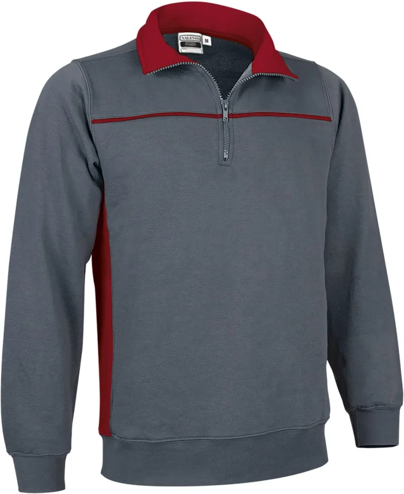 Φούτερ THUNDER Valento SUVATHUGR Cement Grey-Lotto Red