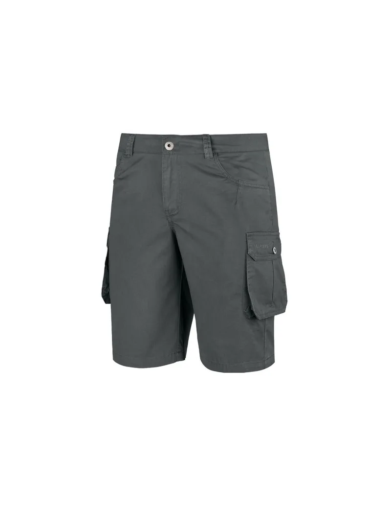 Alpinus SI18159 Ανδρικό Κοντό Παντελόνι Πεζοπορίας Γκρι