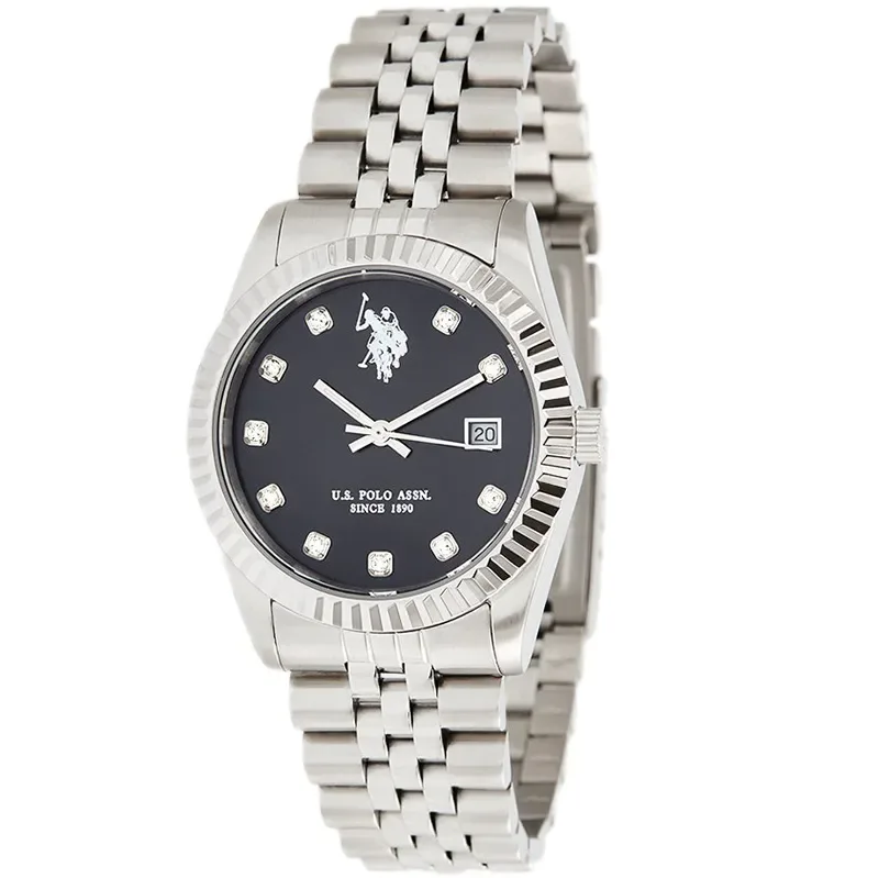 Γυναικείο ρολόι U.S. Polo Assn Audrey Stainless Steel Bracelet USP8052BK USP8052BK Ατσάλι