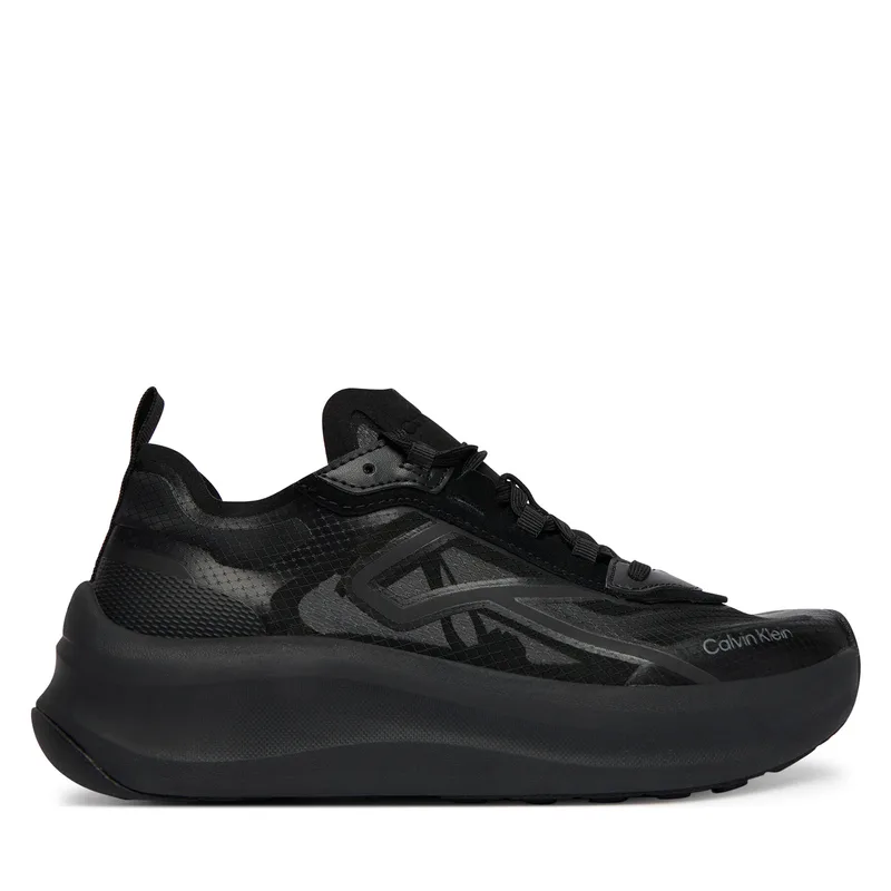 Αθλητικά Calvin Klein Chunky Run Ckstripe Lup Tran Rip HW0HW03005 Μαύρο