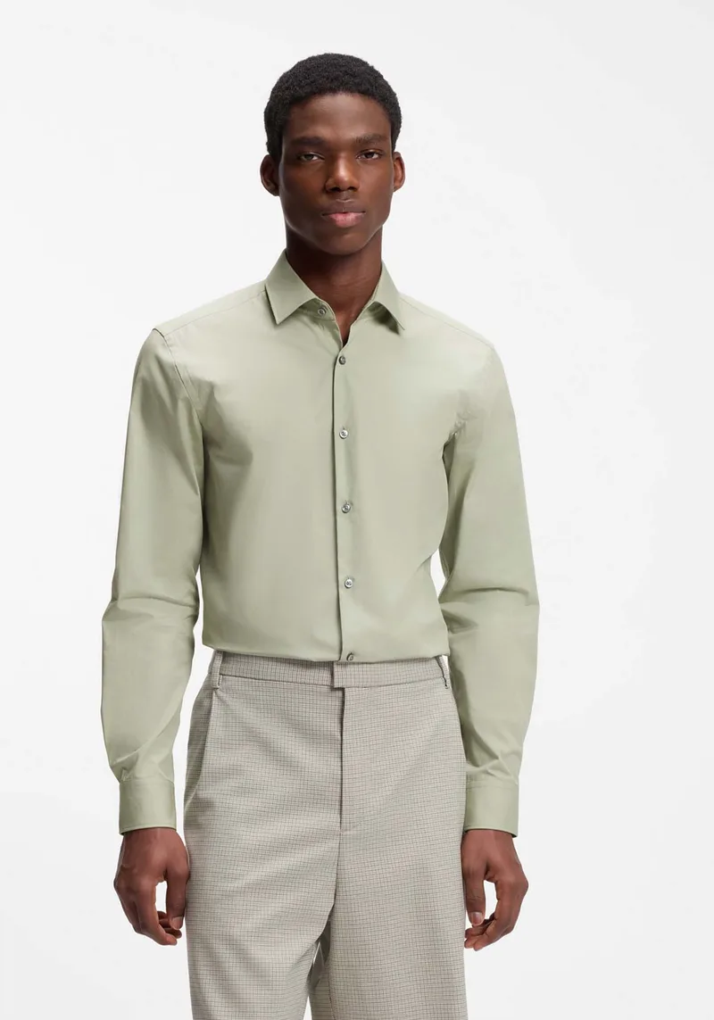 HUGO Πουκάμισο Kenno - 50289499 337 Light Green