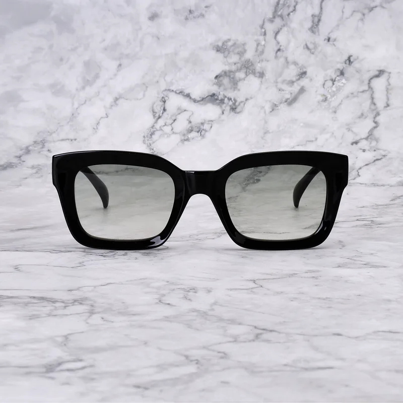 GRACE 26EP2 - GRACE - BLACK - GRADIENT GREEN Sunglasses | Black | Gradient Green Shades | Explicit Poets Sunglasses
