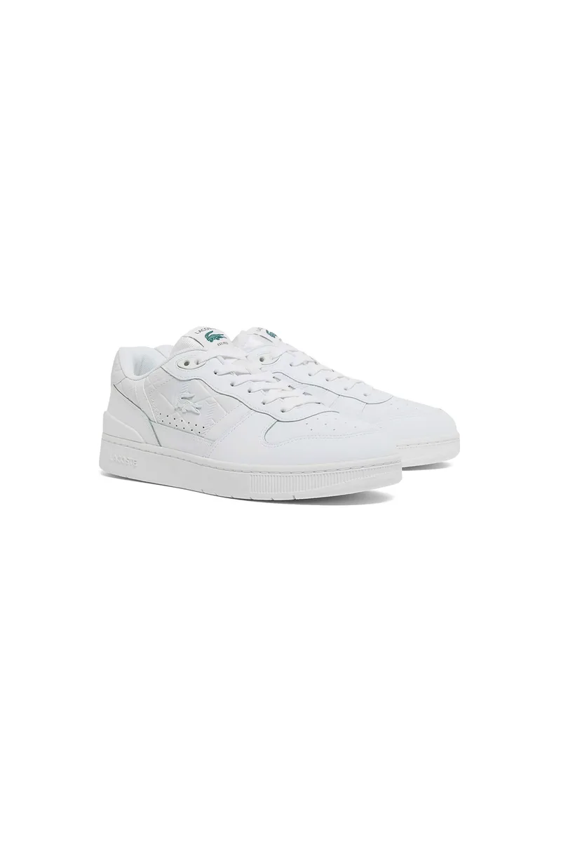 Lacoste ανδρικά δερμάτινα sneakers "T-Clip" - 51SMA009821G Λευκό