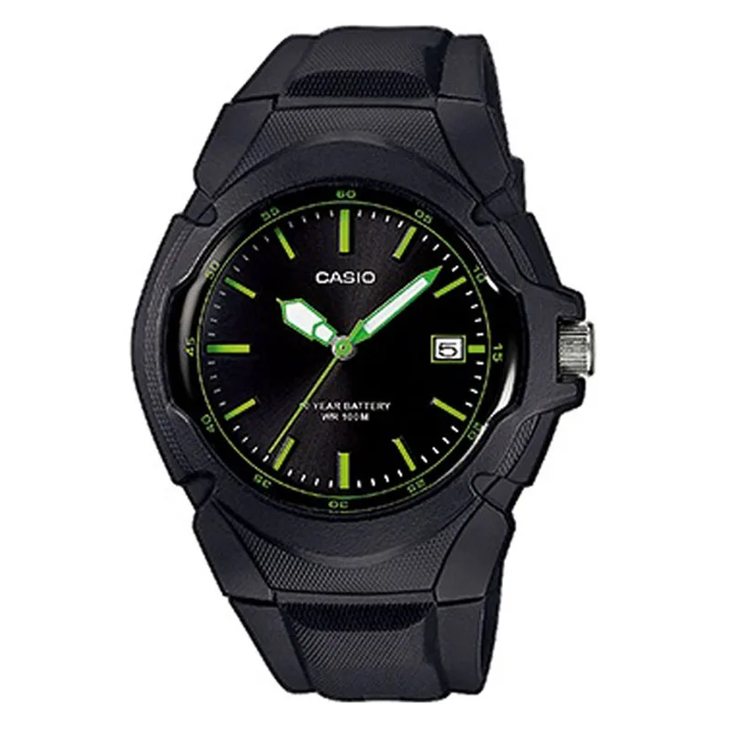 CASIO Collection Black Rubber Strap LX-610-1AVEF