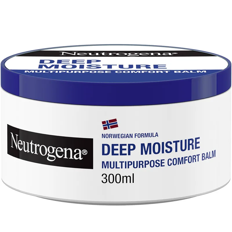 Neutrogena Deep Moisture Comfort Balm Ενυδατικό Βάλσαμο Σώματος Πολλαπλών Χρήσεων 300ml