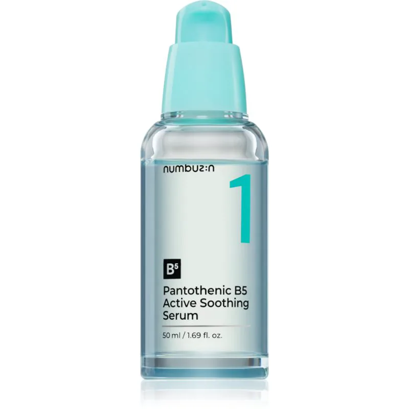 Numbuzin No. 1 Pantothenic B5 Active Soothing Serum εντατικά ενυδατικός ορός με υφή τζέλ 50 ml
