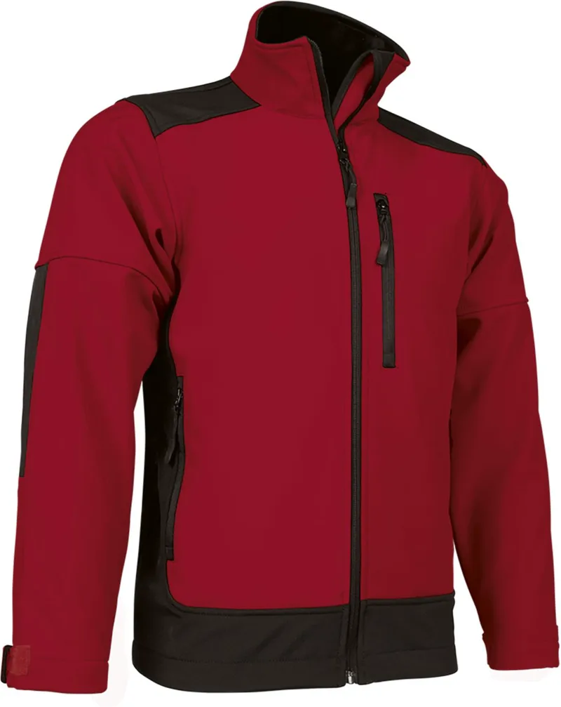 Μπουφάν Softshell SAPONI Valento CQVASAPRN Lotto Red-Black