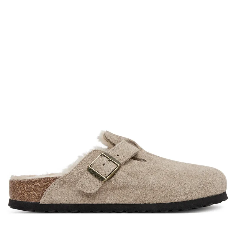 Παντόφλες Birkenstock Boston Shearling 1028299 Μπεζ