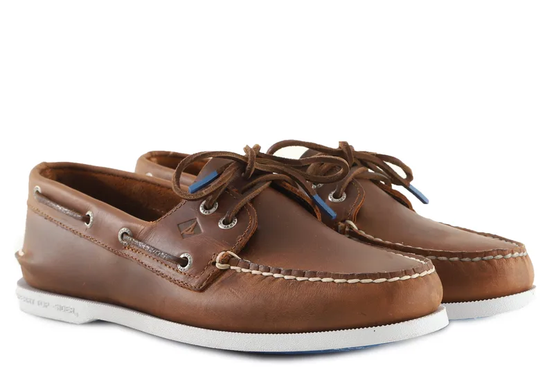Μοκασίνια Sperry Authenic Original 2-Eye Pullup STS23931-TAN Ανδρικό
