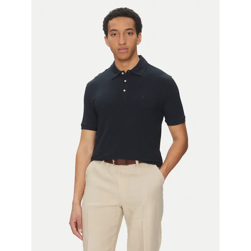 Marciano Guess Polo 5GHP01 6315A Σκούρο μπλε Regular Fit