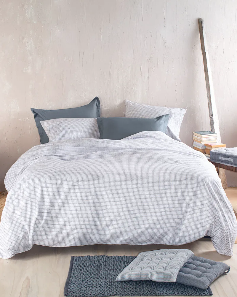 Ζεύγος μαξιλαροθήκες (50Χ70) PACIFY WHITE, RYTHMOS HOME
