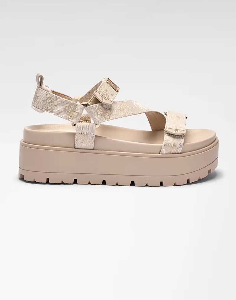 GUES FETTA ΠΑΠΟΥΤΣΙ ΓΥΝΑΙΚΕΙΟ FLJFTTFAL03-CREAM Cream