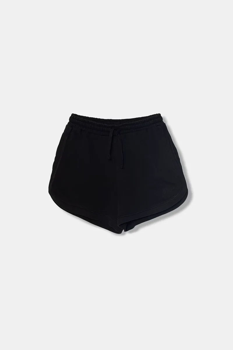 Guess παιδικό σορτς με κεντημένο logo - J6GD11KAD74 Μαύρο