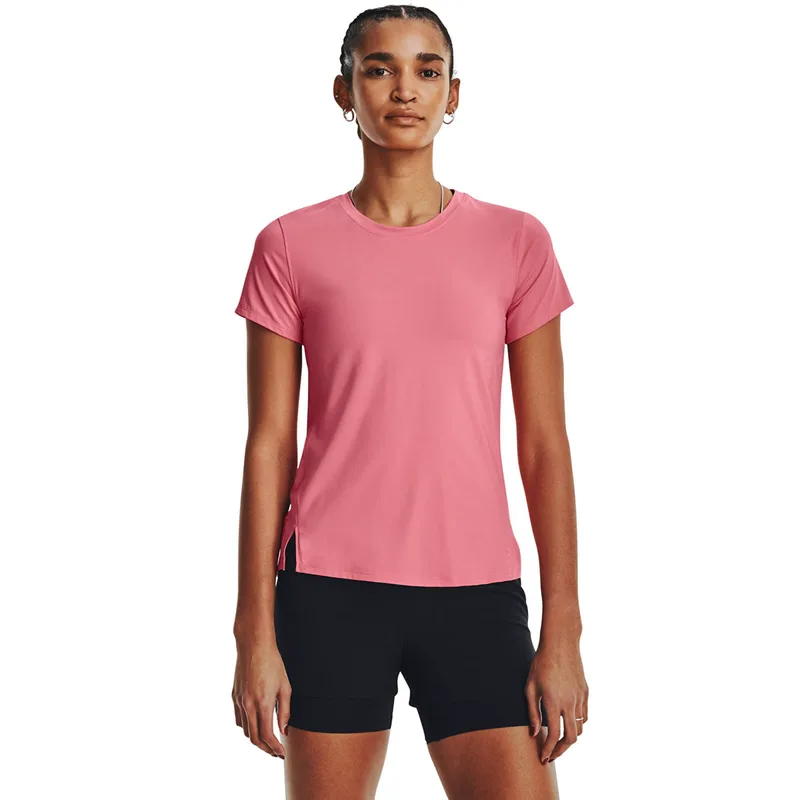 T-shirt Under Armour Iso-Chill Laser Tee Ροζ XS