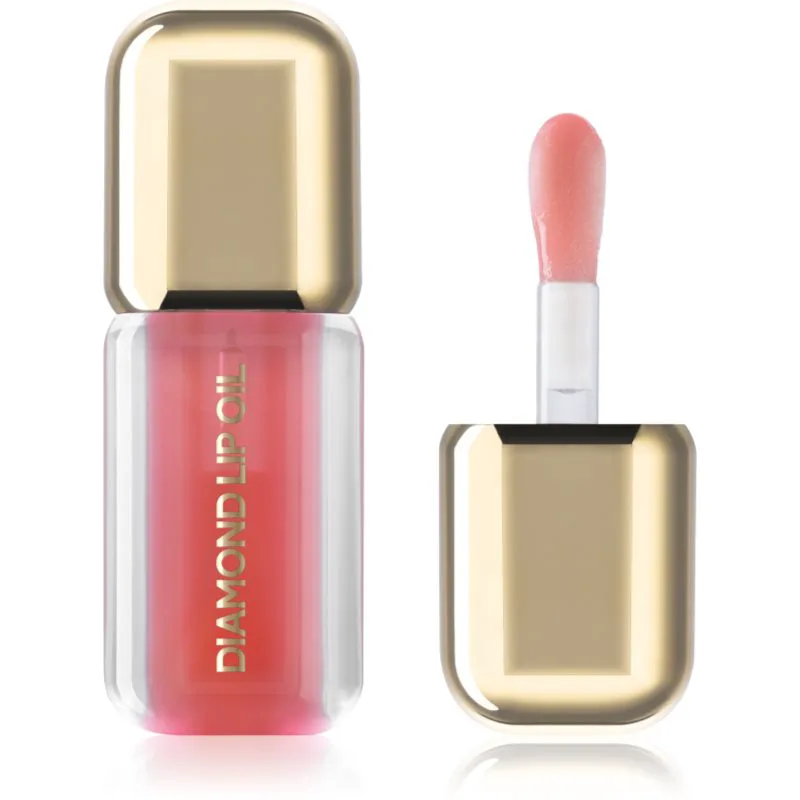 Dermacol Diamond Lip Oil λάδι με χρώμα για τα χείλη για αύξηση του αποτελέσματος απόχρωση 03 Lush Crush 4 ml