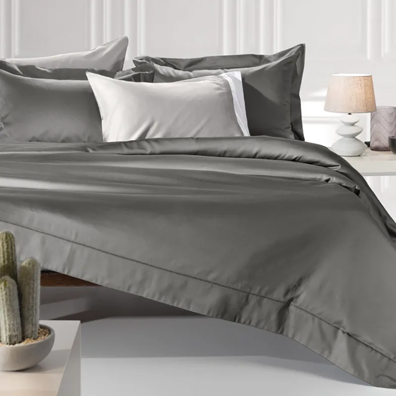 Παπλωματοθήκη Υπέρδιπλη (Σετ) 220x240 Guy Laroche Silky Anthracite (220x240)