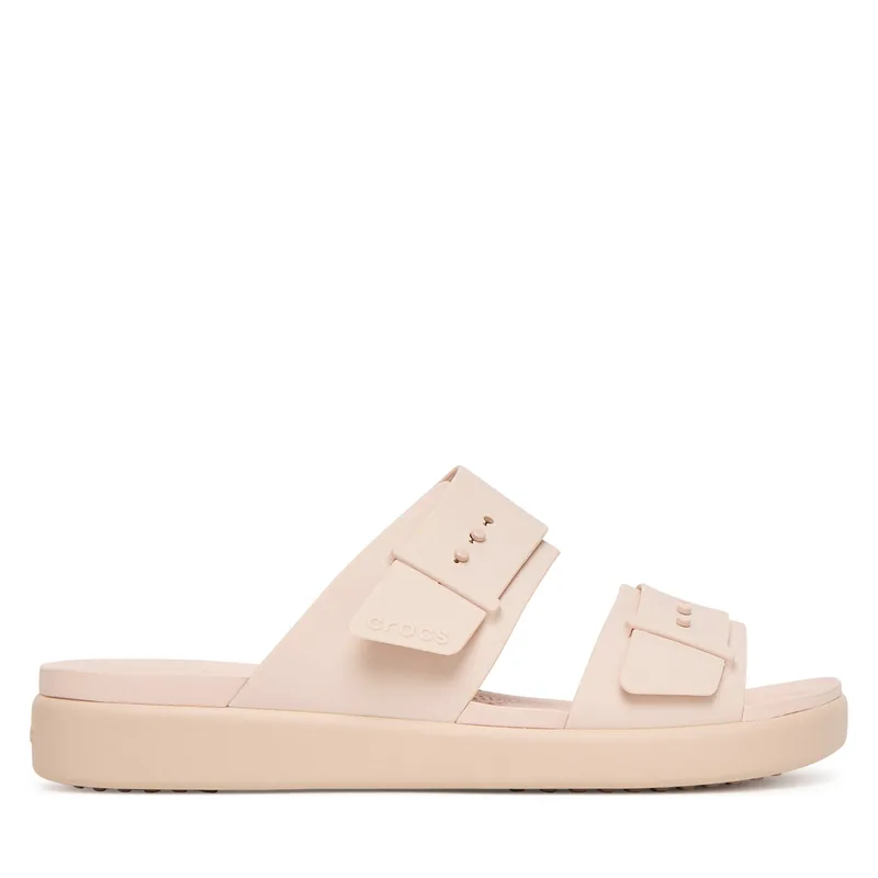 Παντόφλες Crocs Brooklyn Buckle Low Low 211215 Ροζ