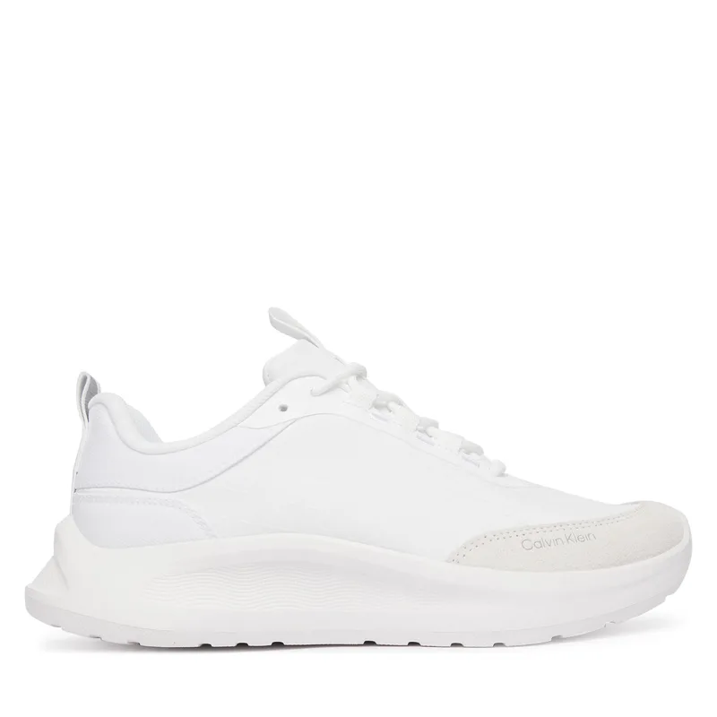 Αθλητικά Calvin Klein Light Eva Runn Laceup Aop HW0HW03292 Λευκό