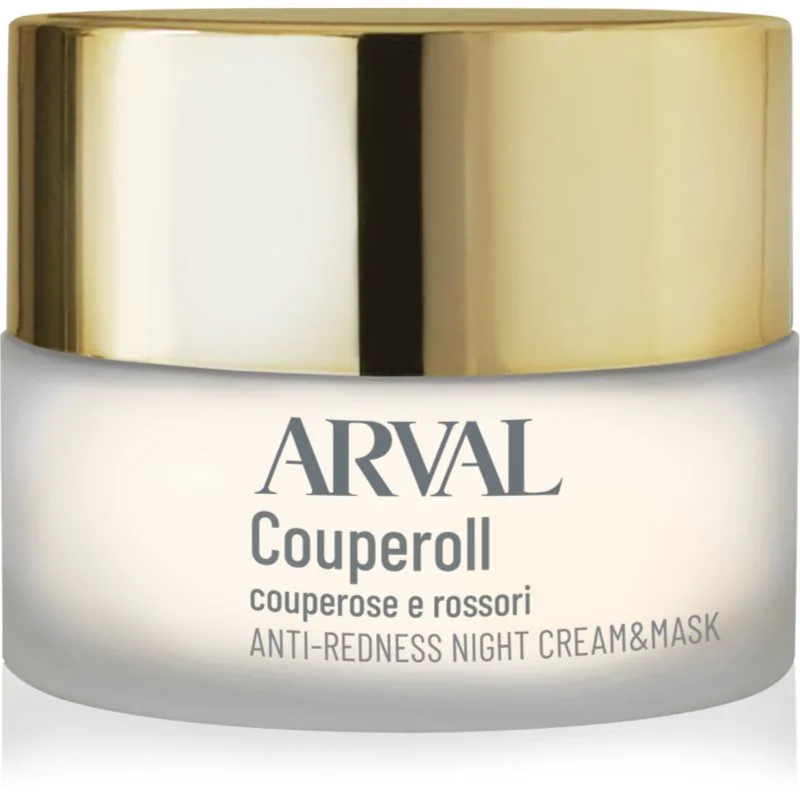 Arval Couperoll Anti-redness Night Cream & Mask κρέμα νύχτας-μάσκα για ευαίσθητη και κοκκινισμένη επιδερμίδα 50 ml