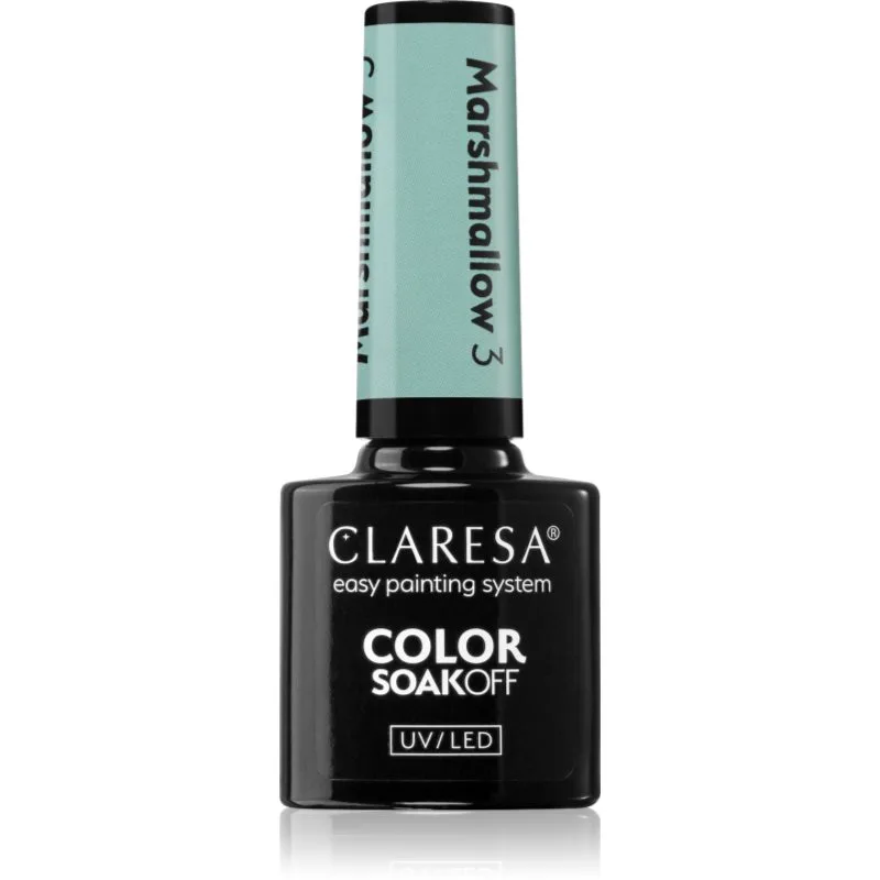 Claresa SoakOff UV/LED Color Marshmallow τζελ βερνίκι νυχιών απόχρωση 3 5 γρ
