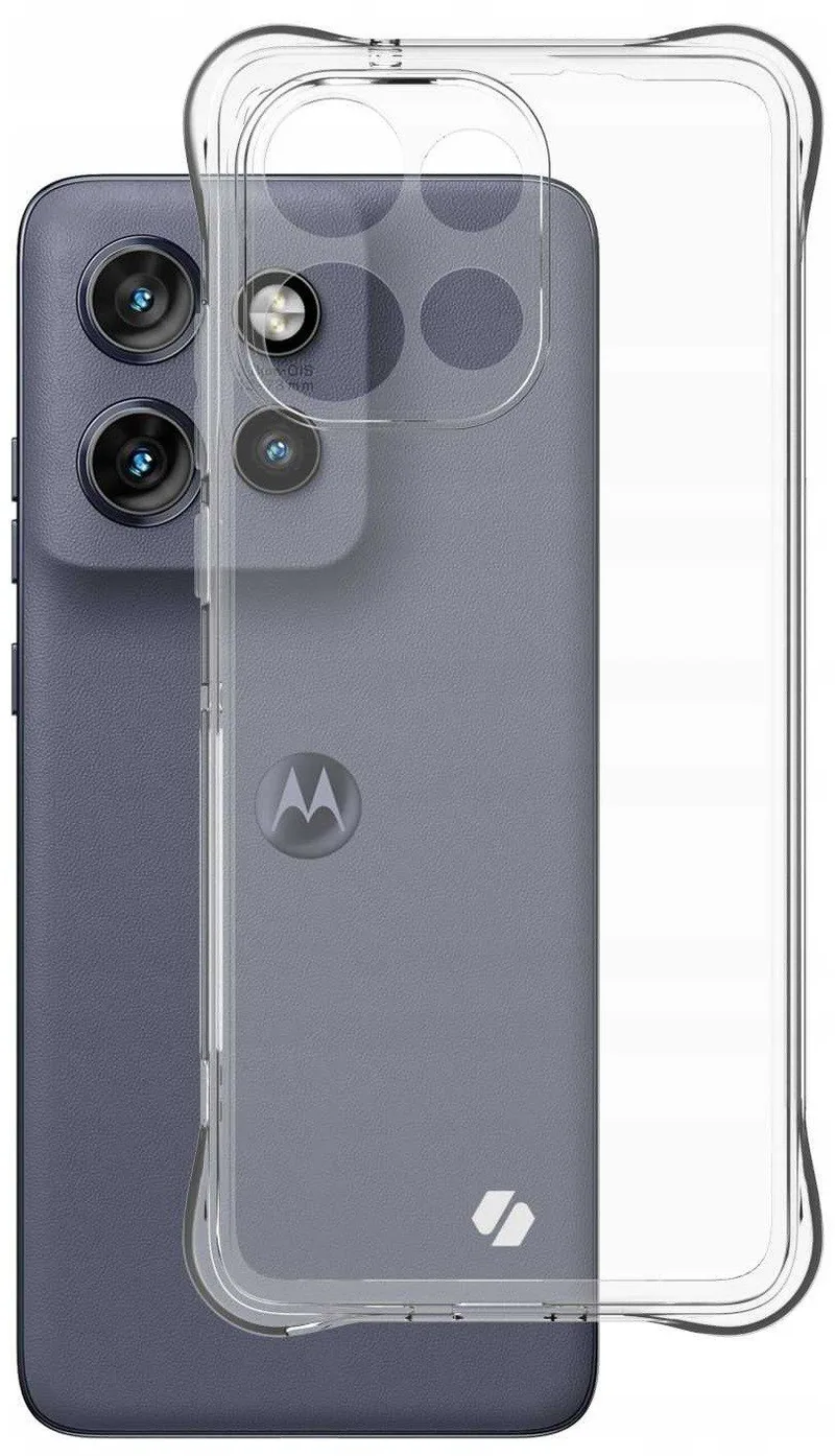 Θήκη Motorola Edge 50 Neo / ThinkPhone 25 Spacecase Anti-Shock Διάφανη Σιλικόνης 1mm - Clear (5905719113568)