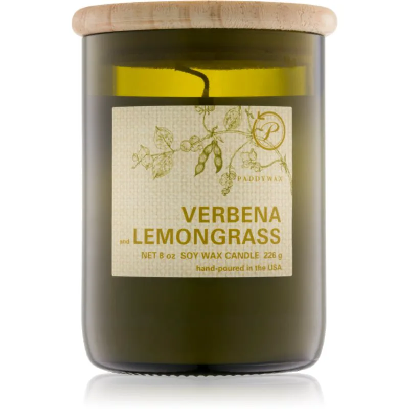 Paddywax Eco Green Verbena & Lemongrass αρωματικό κερί 226 γρ