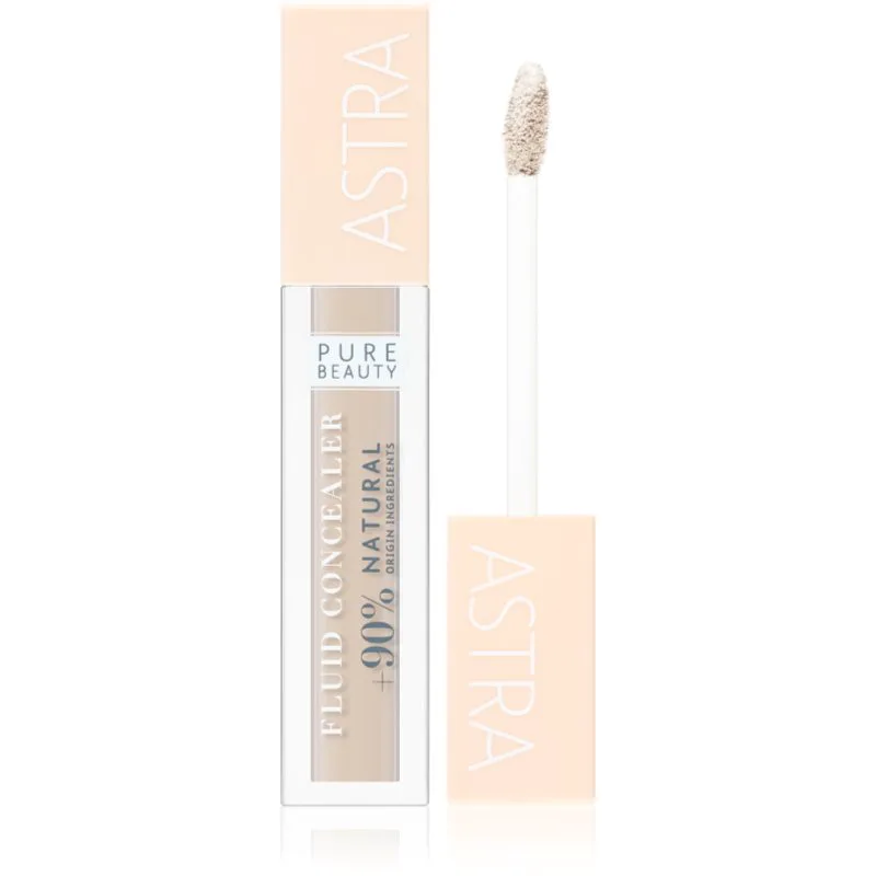 Astra Make-up Pure Beauty Fluid Concealer υγρό κονσίλερ απόχρωση 01 Vanilla 5 ml