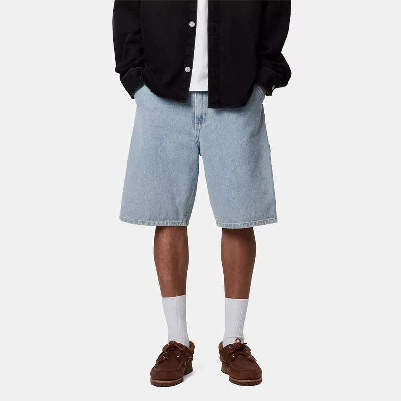Carhartt WIP Single Knee Ανδρικό Τζιν Σορτς (9000208020_3024)