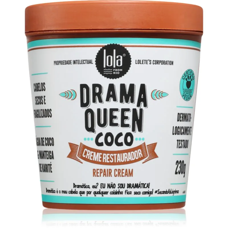 Lola Cosmetics Drama Queen θρεπτική μάσκα για τα μαλλιά 230 γρ
